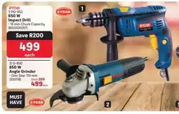 Makro RYOBI PD-652 Impact Drill offer