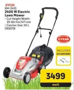 Makro RYOBI RM-2410 2400 W Electric Lawn Mower offer