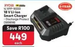 Makro RYOBI XPP-9000 18 V Li-ion Smart Charger offer