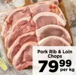 Food Lover's Market Pork Rib & Loin Chops offer