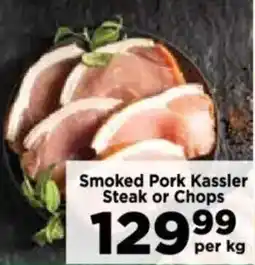 Food Lover's Market Smoked Pork Kassler Steak or Chops offer