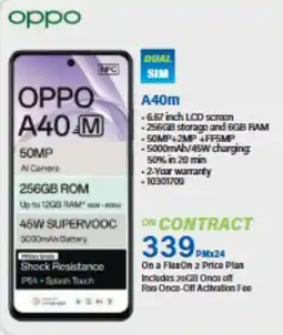 Incredible Connection Oppo A40m offer