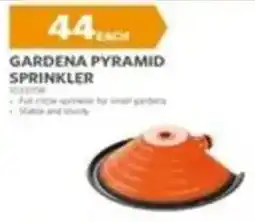 Gardena pyramid sprinkler