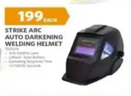 BUCO Strike arc auto darkening welding helmet offer