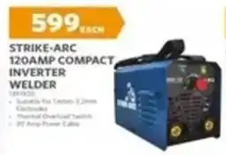 Strike-arc 120amp compact inverter welder