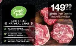 Checkers Hyper Simple Truth Certified Natural Lamb Neck offer