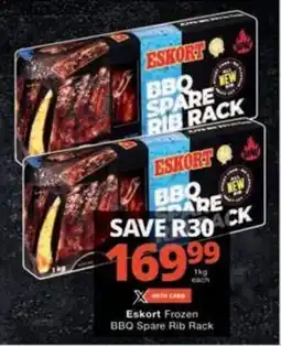 Checkers Hyper Eskort Frozen BBQ Spare Rib Rack offer