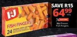 Checkers Hyper I&J Frozen Fish Fingers offer