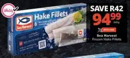 Checkers Hyper Sea Harvest Frozen Hake Fillets offer