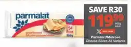 Checkers Hyper Parmalat/Melrose Cheese Slices All Variants offer