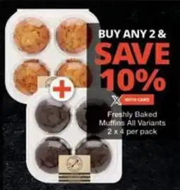 Checkers Hyper Freshly Baked Muffins All Variants offer