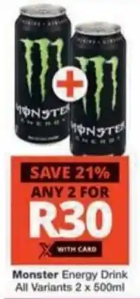 Monster Energy Drink All Variants