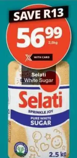 Checkers Hyper Selati White Sugar offer
