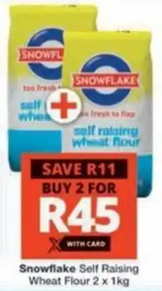 Checkers Hyper Snowflake Self Raising Wheat Flour offer