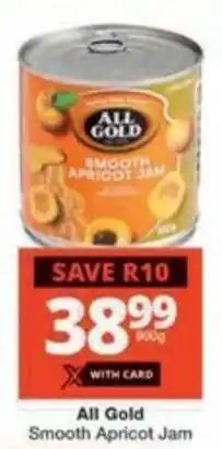 Checkers Hyper All Gold Smooth Apricot Jam offer