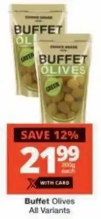 Buffet Olives All Variants
