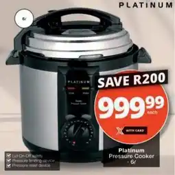 Checkers Hyper Platinum Pressure Cooker offer