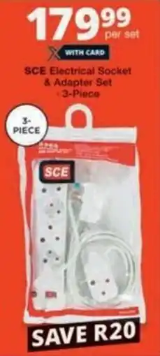 Checkers Hyper SCE Electrical Socket & Adapter Set offer