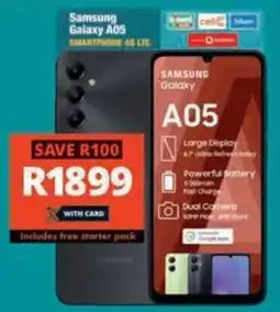 Checkers Hyper Samsung Galaxy A05 offer
