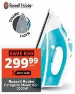 Checkers Hyper Russell Hobbs Ceraglide Steam Iron offer