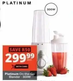 Checkers Hyper Platinum On-the-Go Blender offer