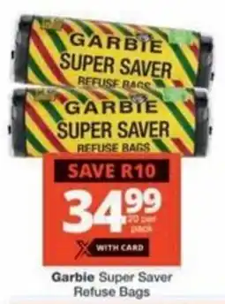 Garble Super Saver Refuse Bags