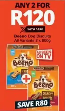 Beeno Dog Biscuits All Variants