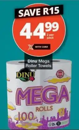 Checkers Hyper Dinu Mega Roller Towels offer