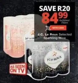 Checkers Hyper J.C. Le Roux Selected Sparkling Wine offer