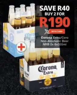 Checkers Hyper Corona Extra/Cero Non-Alcoholic Beer NRB offer