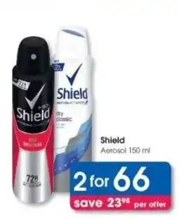 Clicks Shield Aerosol offer