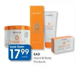 Clicks EAD Hand & Body Products offer