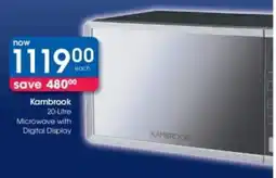 Clicks Kambrook Microwave with Digital Display offer