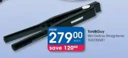 Clicks Toni&Guy Slim Definer Straightener offer