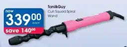 Clicks Toni&Guy Curl Squad Spiral Wand offer