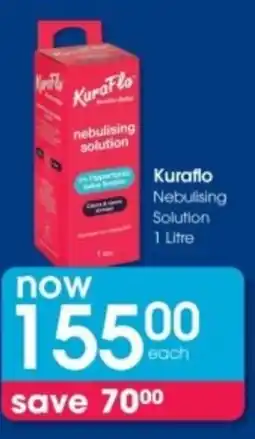 Clicks Kuraflo Nebulising Solution offer