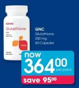 Clicks GNC Glutathione offer