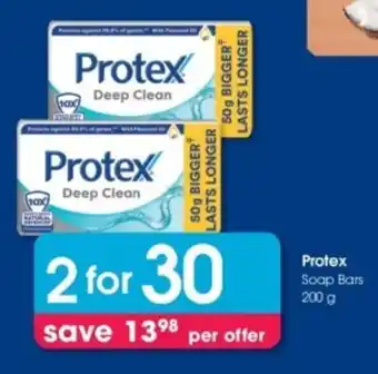 Clicks Protex Soap Bars offer