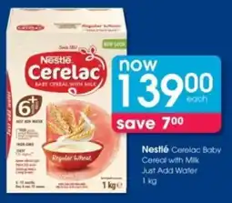 Nestlé Cerelac Baby Cereal with Milk Just Add Water