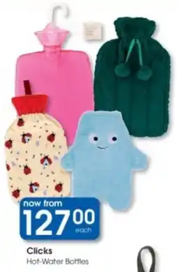 Clicks Clicks Hot-Water Bottles offer