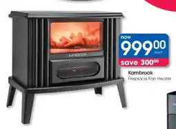 Clicks Kambrook Fireplace Fan Heater offer