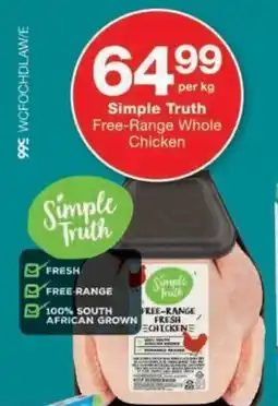 Checkers Simple Truth Free-Range Whole Chicken offer