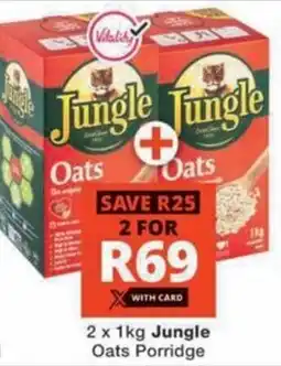 Checkers Jungle Oats Porridge offer