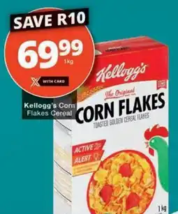 Checkers Kellogg's Corn Flakes Cereal offer