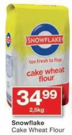 Snowflake Cake Wheat Flour