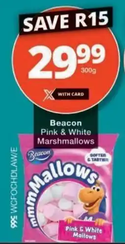 Checkers Beacon Pink & White Marshmallows offer