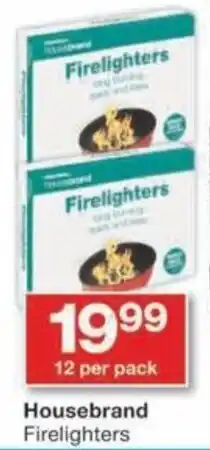 Checkers Housebrand Firelighters offer