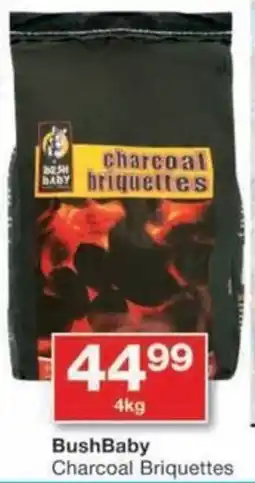 Checkers BushBaby Charcoal Briquettes offer