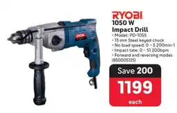 Makro RYOBI 1050 W Impact Drill offer