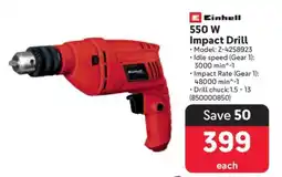Makro Einhell 550 W Impact Drill offer